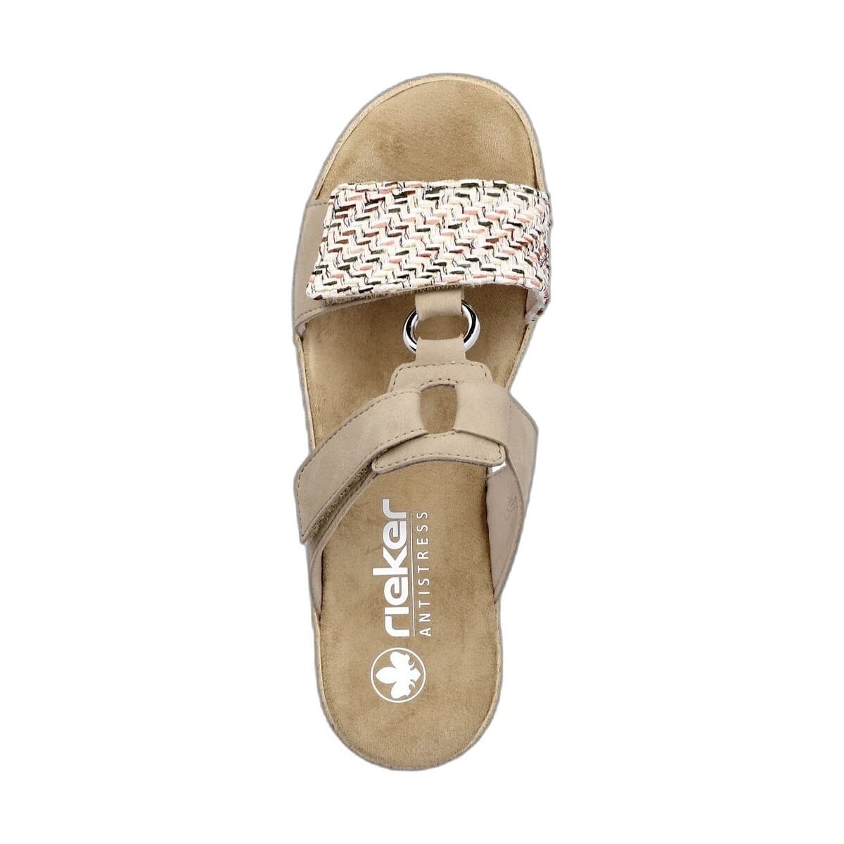 Women's Mules Rieker Beige