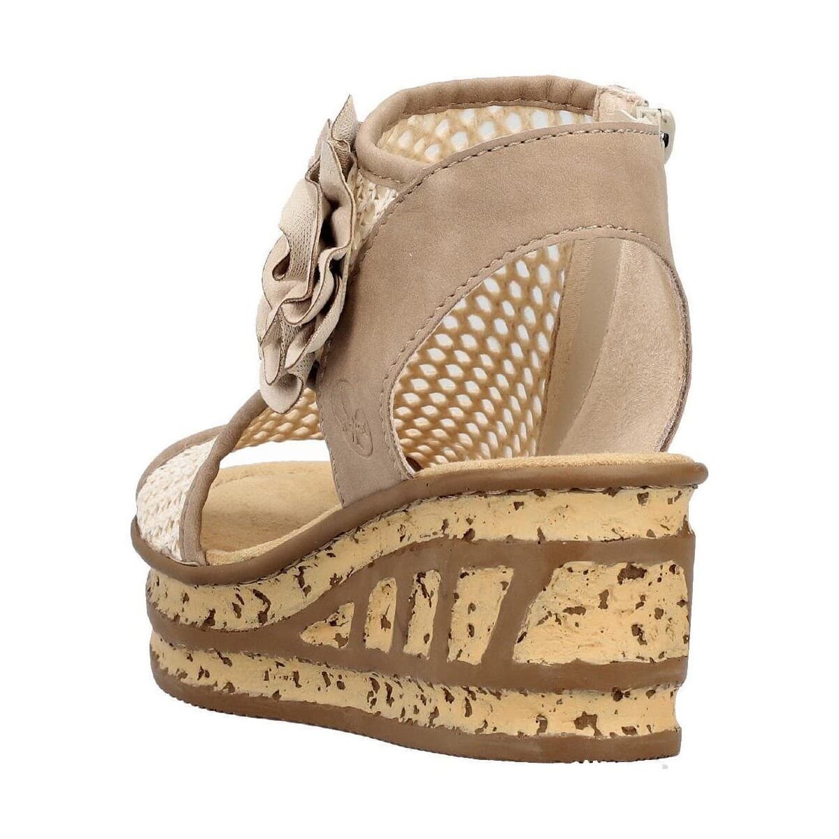 Women's Platforms Rieker Beige