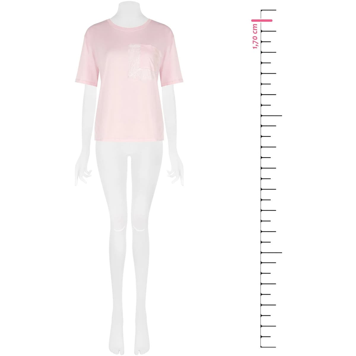 Women's T-Shirts Rinascimento Pink