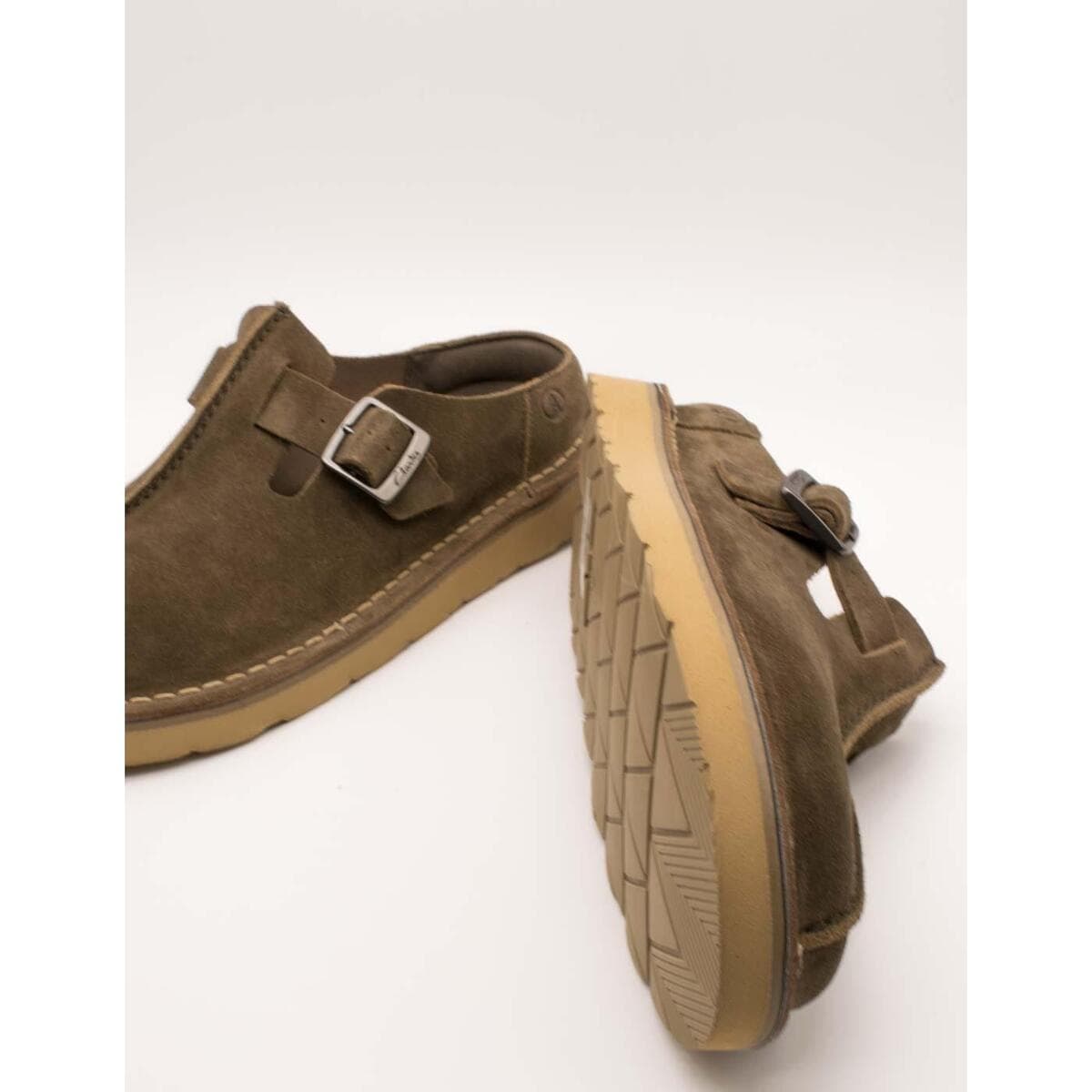 Men's Mules Clarks Green