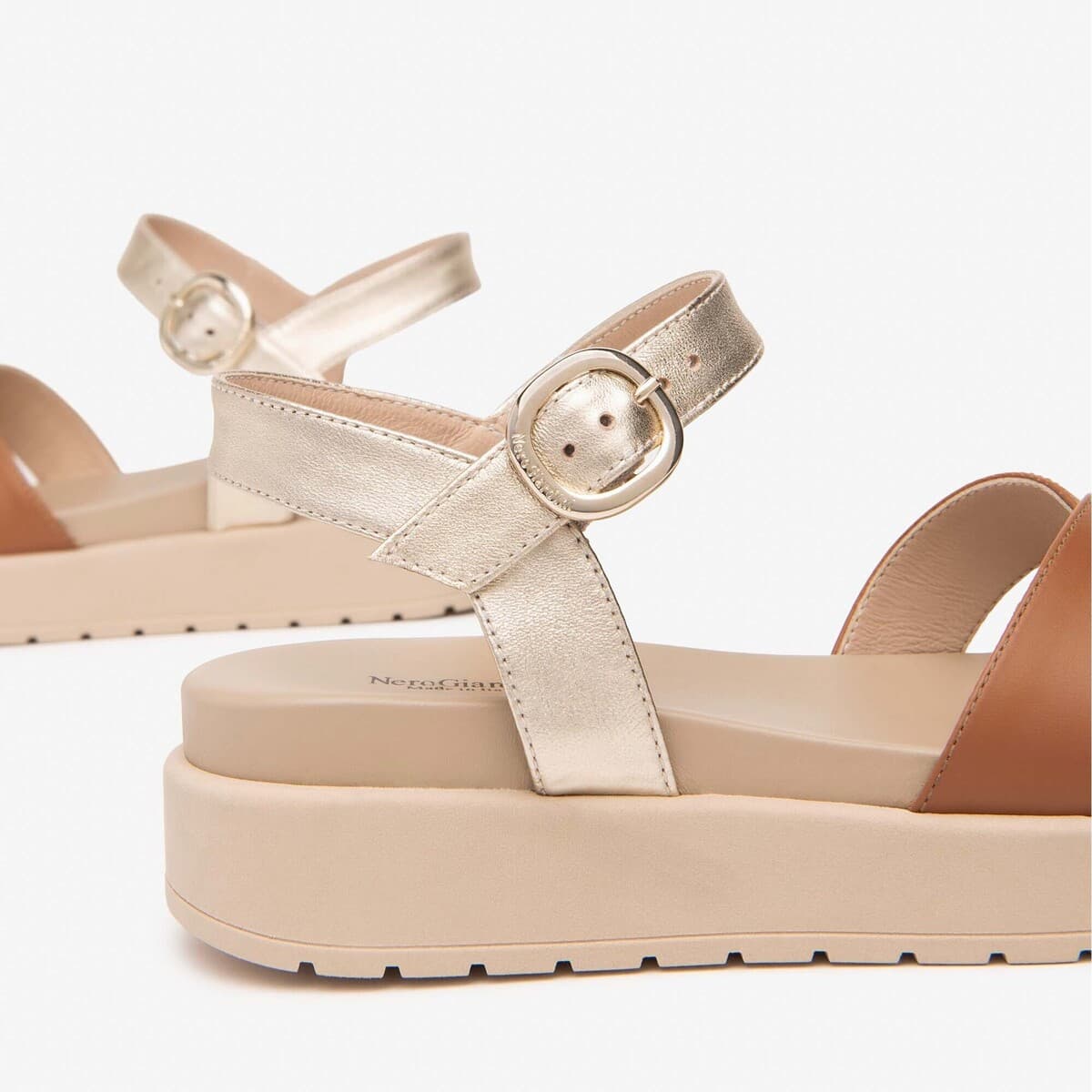 Women's Platforms NeroGiardini Brown