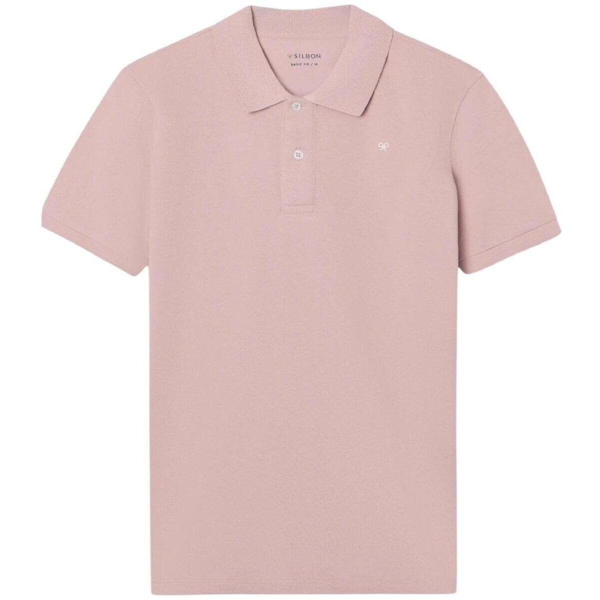 Πόλο με κοντά μανίκια Silbon SS261011008099