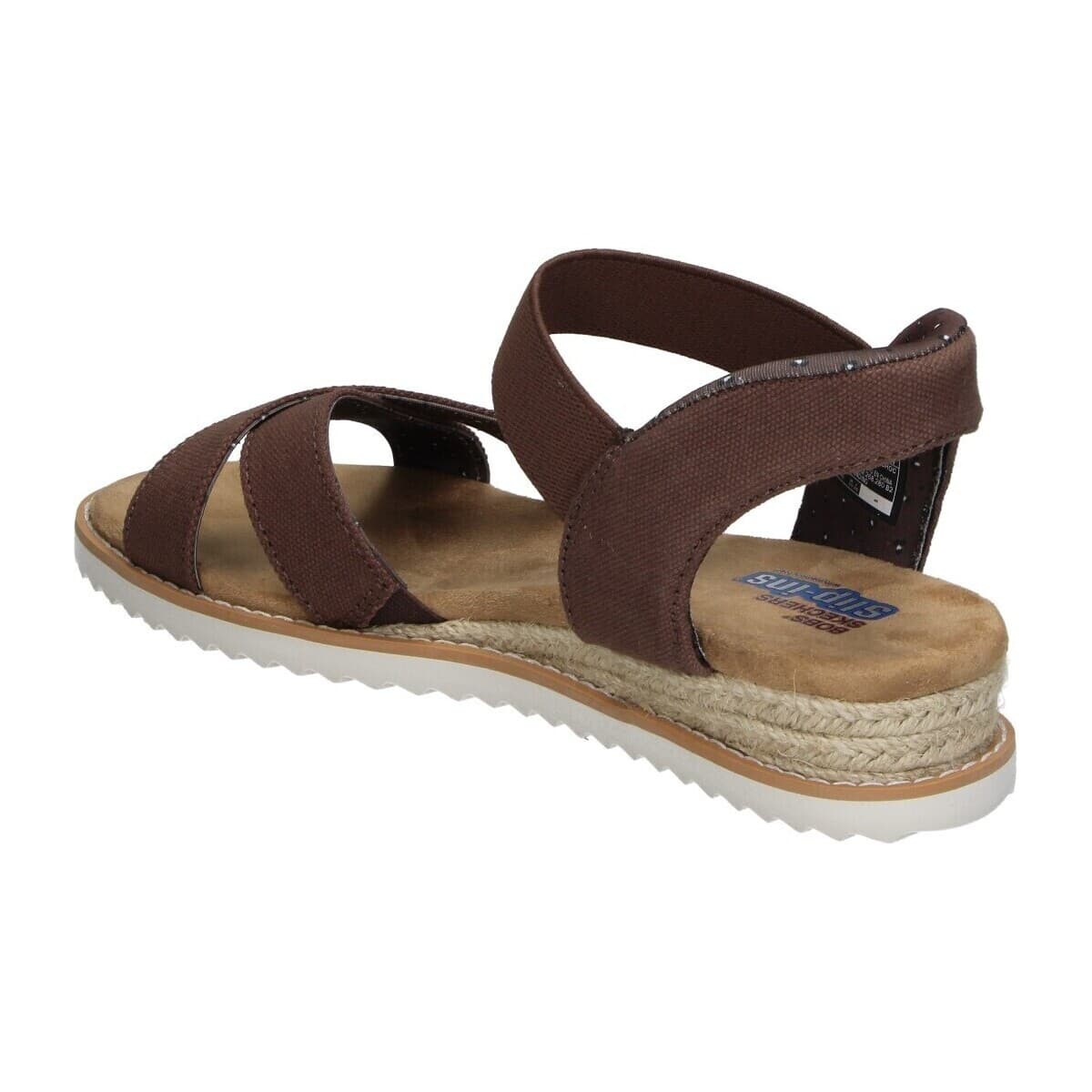 Women's Sandals Skechers Brown