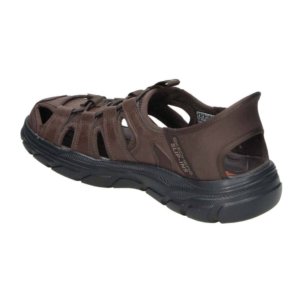 Men's Sandals Skechers Brown