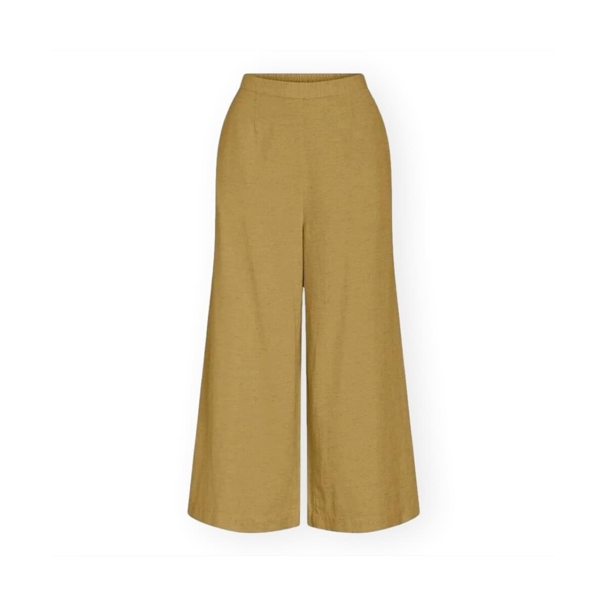 Women's Pants Vila Yellow