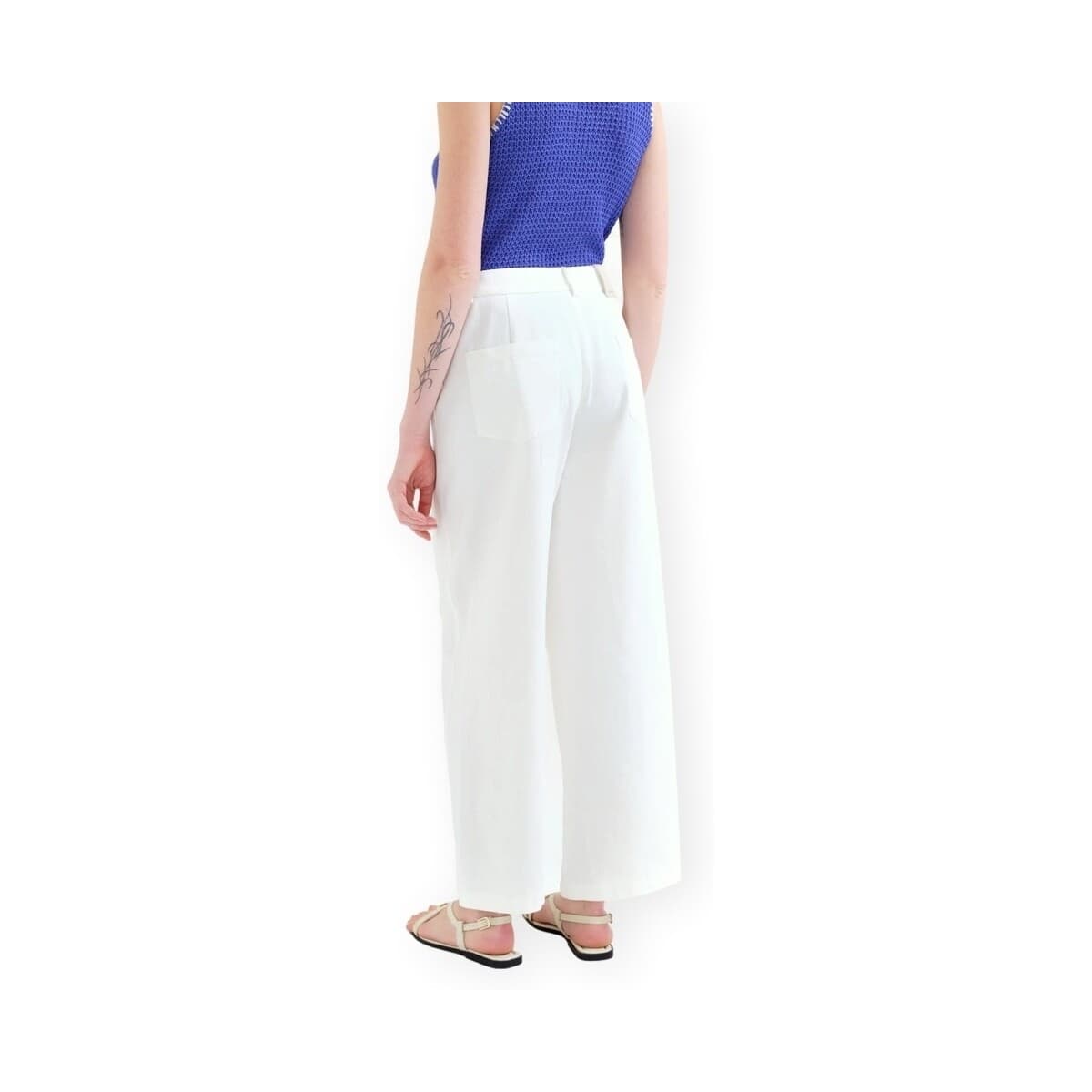 Women's Pants Compania Fantastica White