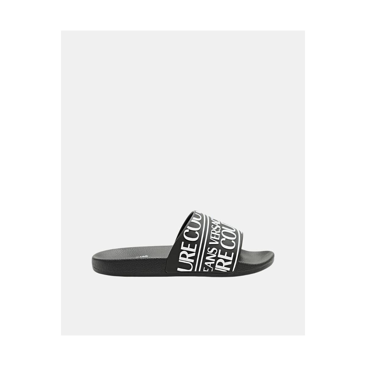 Men's Flip Flops Versace Black