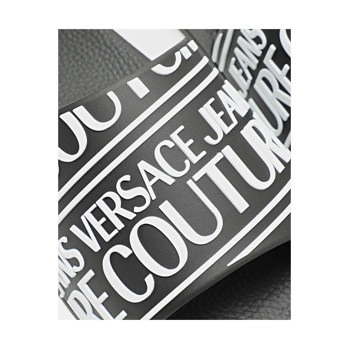 Men's Flip Flops Versace Black