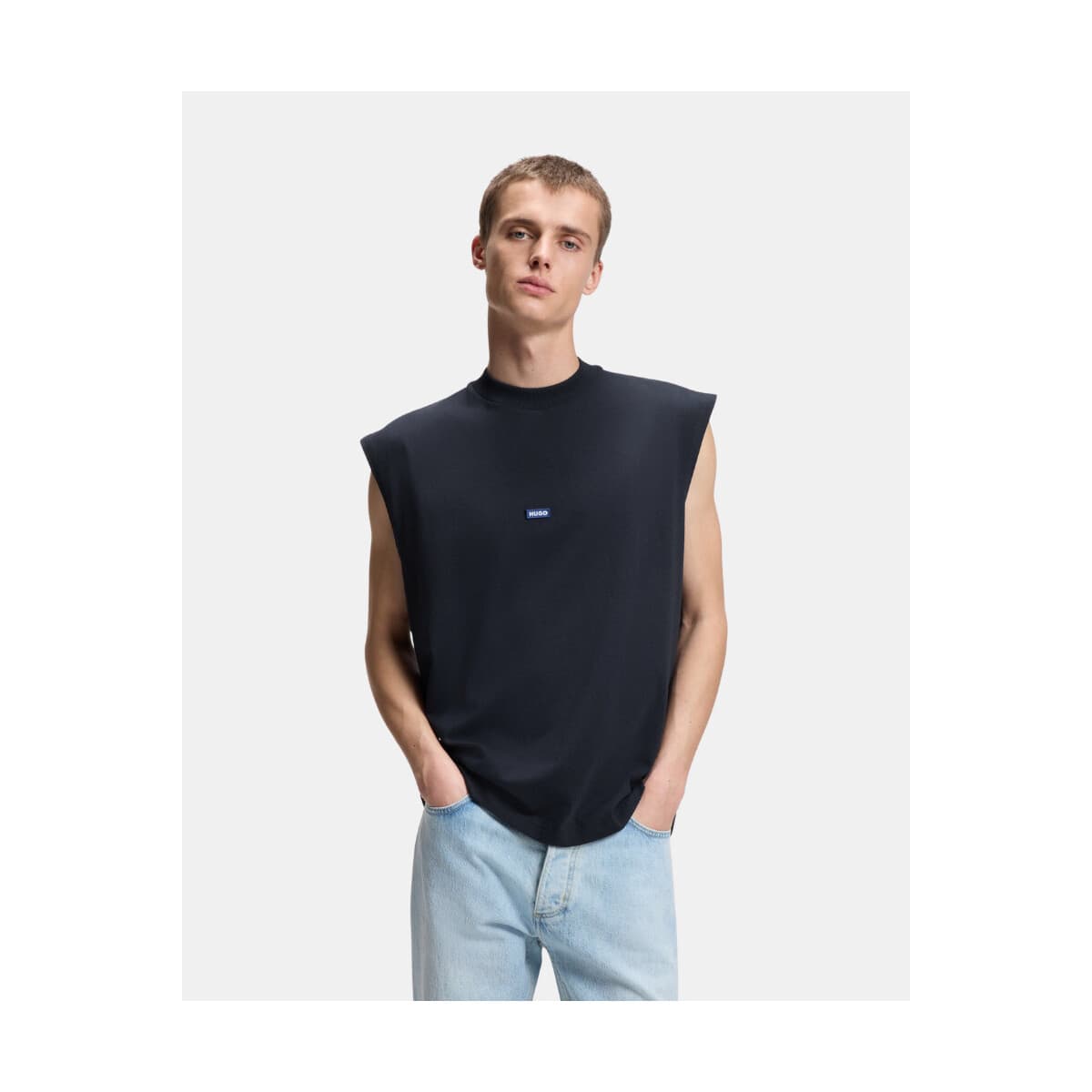 Men's T-Shirts HUGO Blue