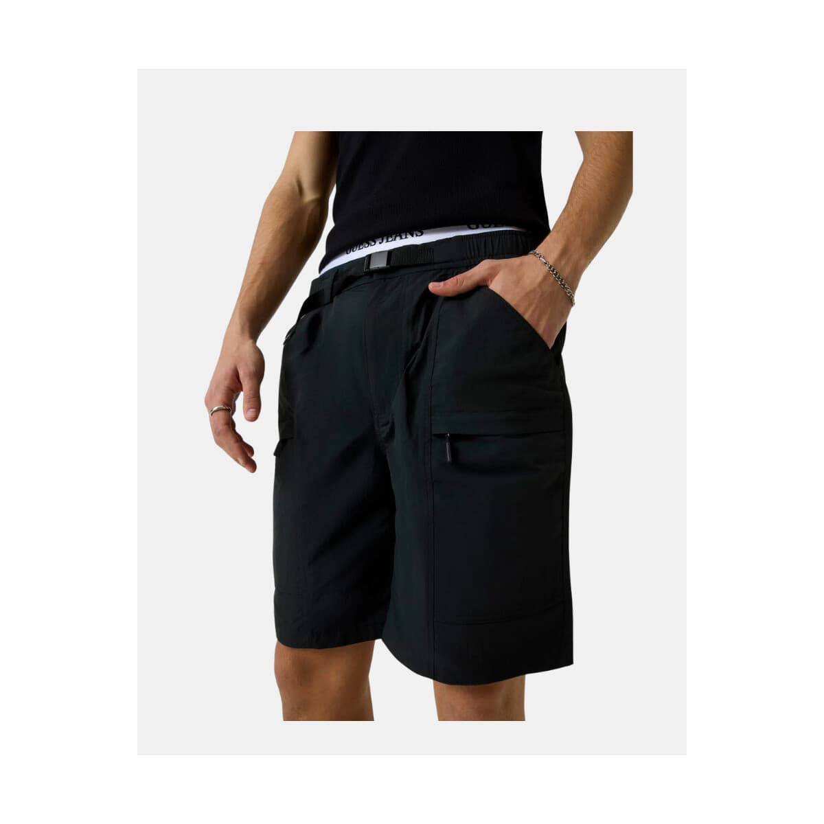 Men's Shorts Guess Black