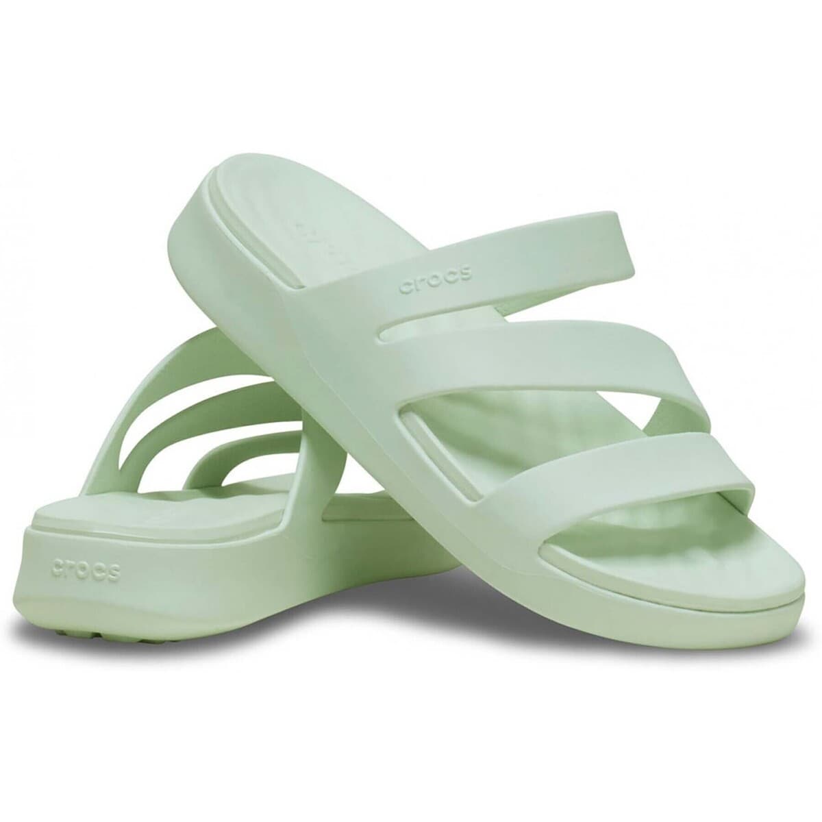 Women's Platforms Crocs Green