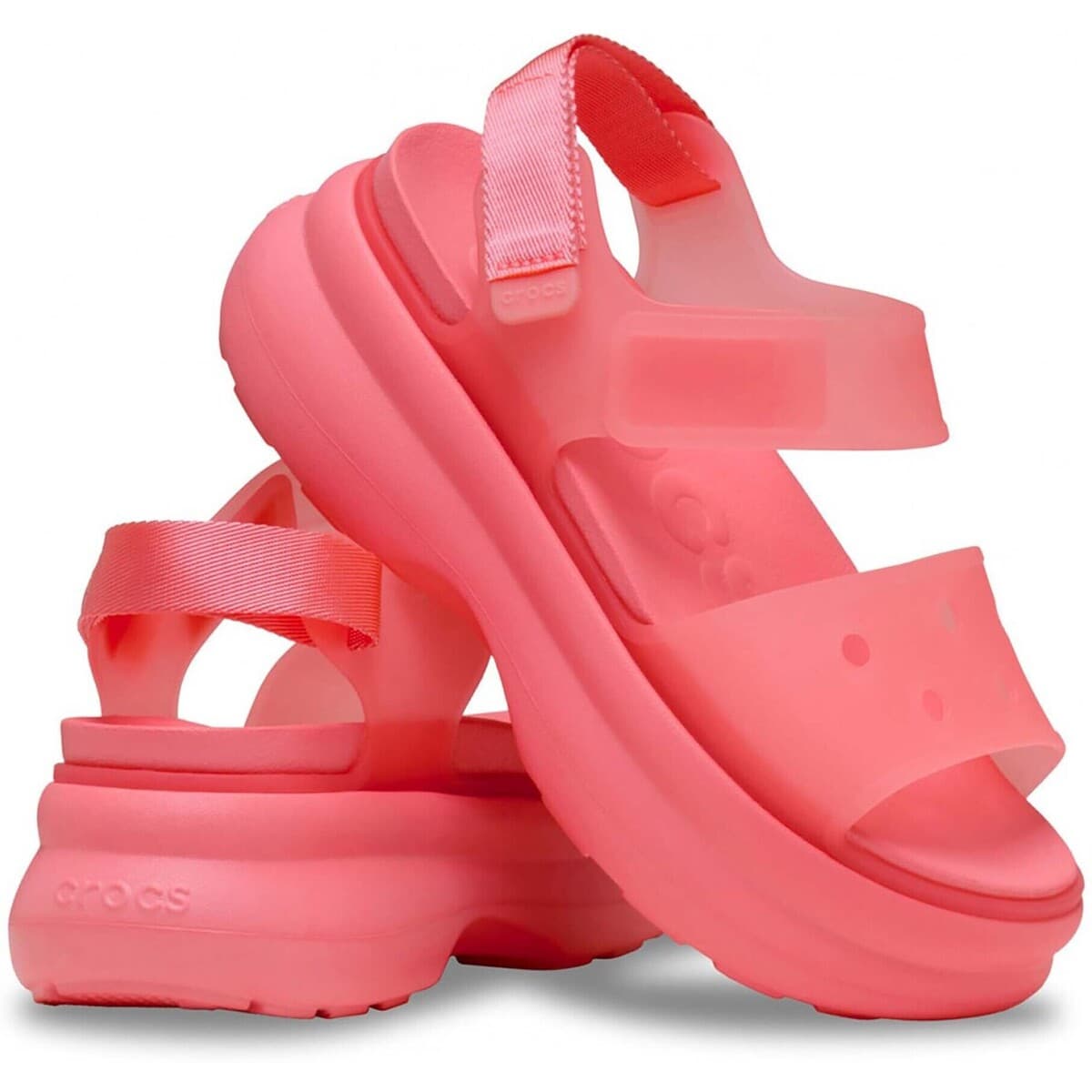 Women's Platforms Crocs Pink
