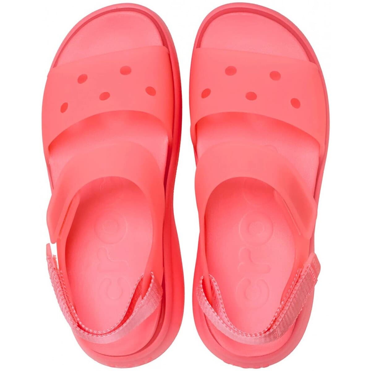 Women's Platforms Crocs Pink
