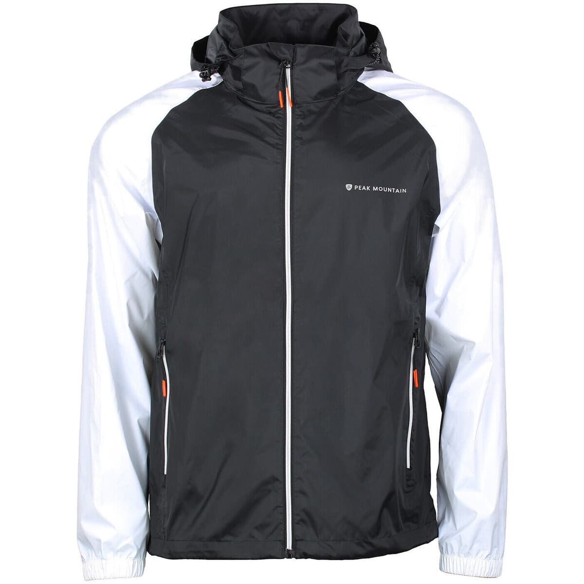Men's Windbreakers Peak Mountain Black