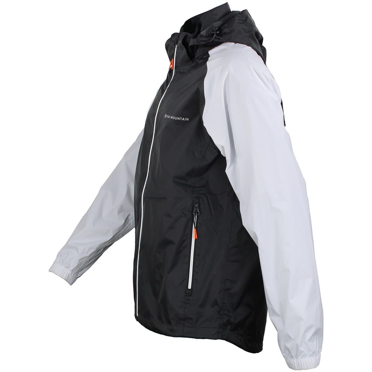 Men's Windbreakers Peak Mountain Black