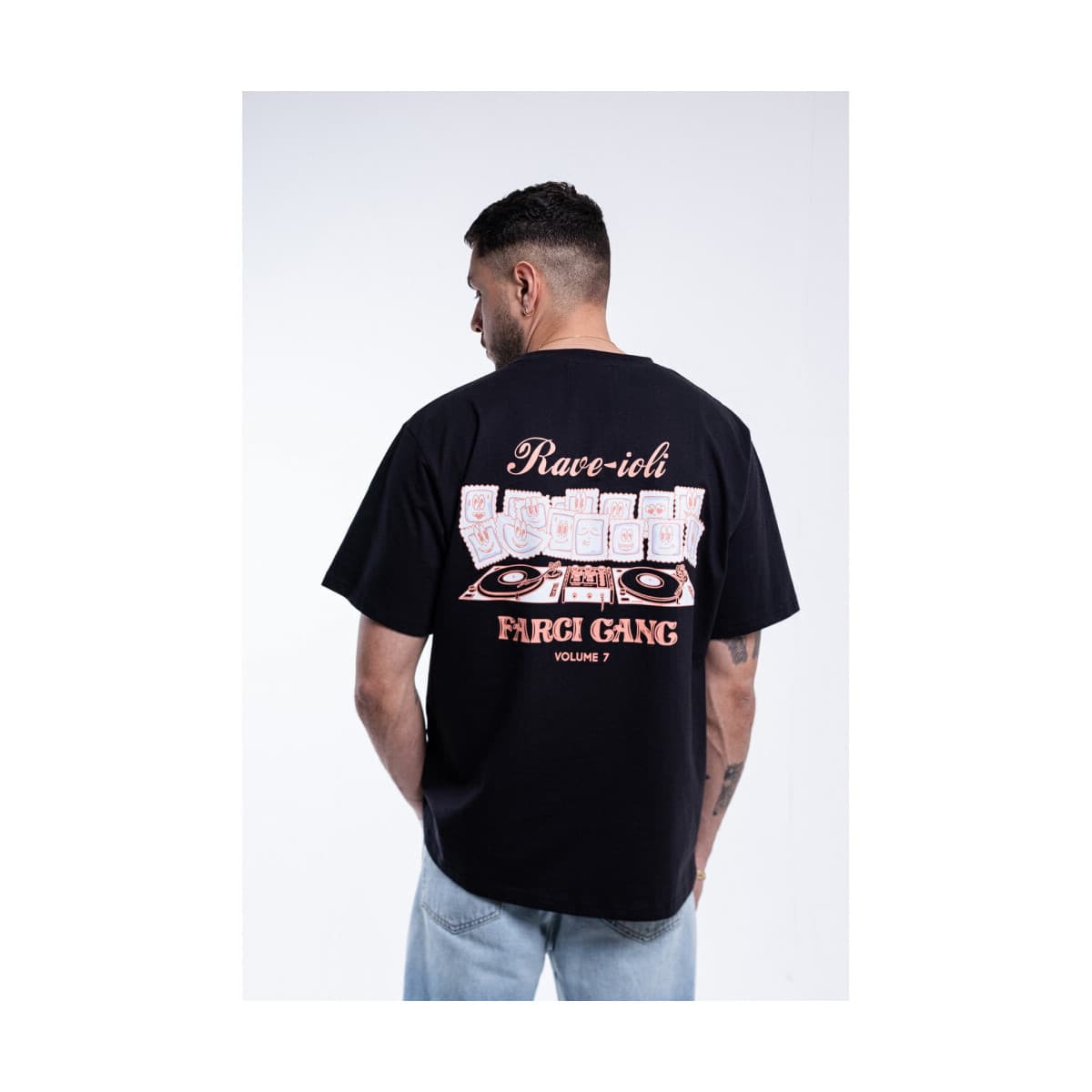 Men's T-Shirts Farci Black