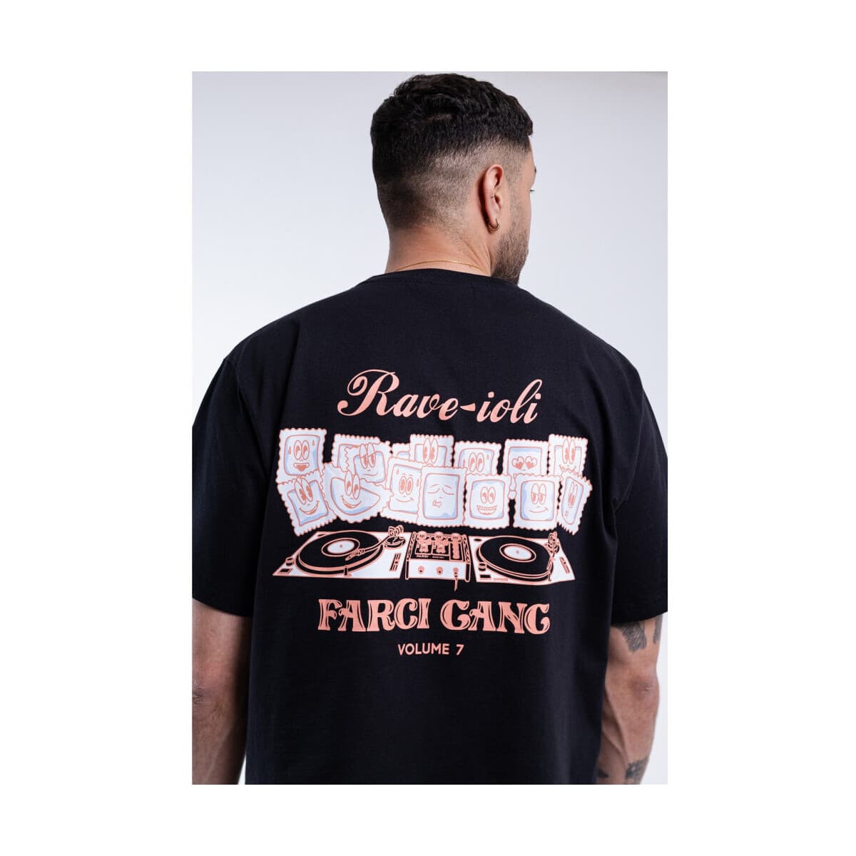 Men's T-Shirts Farci Black