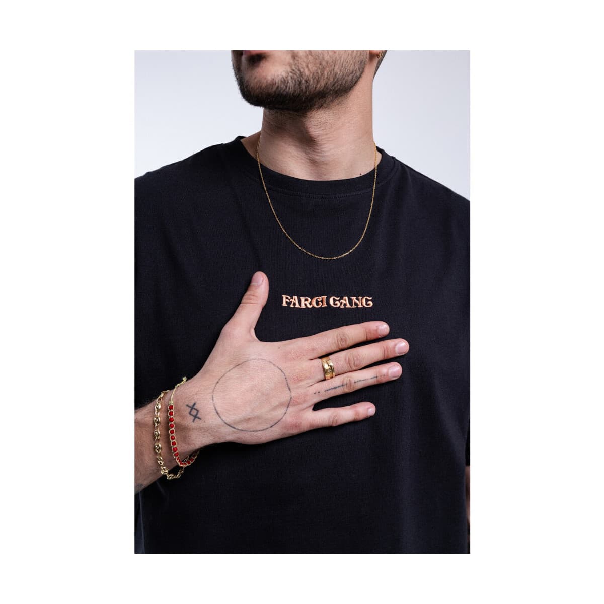 Men's T-Shirts Farci Black