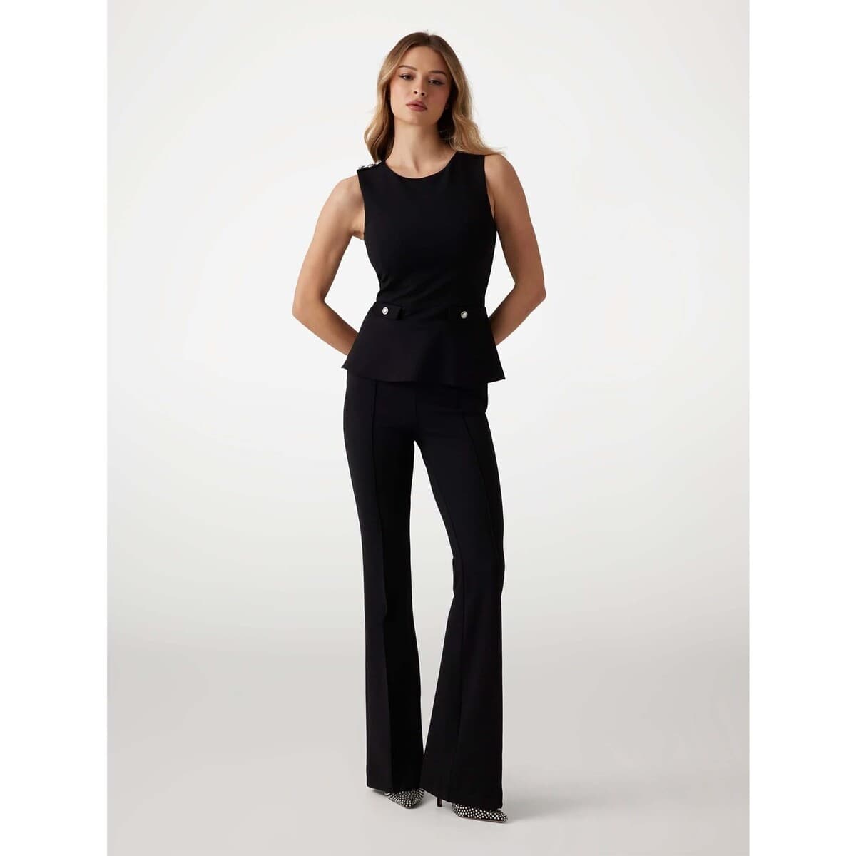 Women's Pants Guess Black