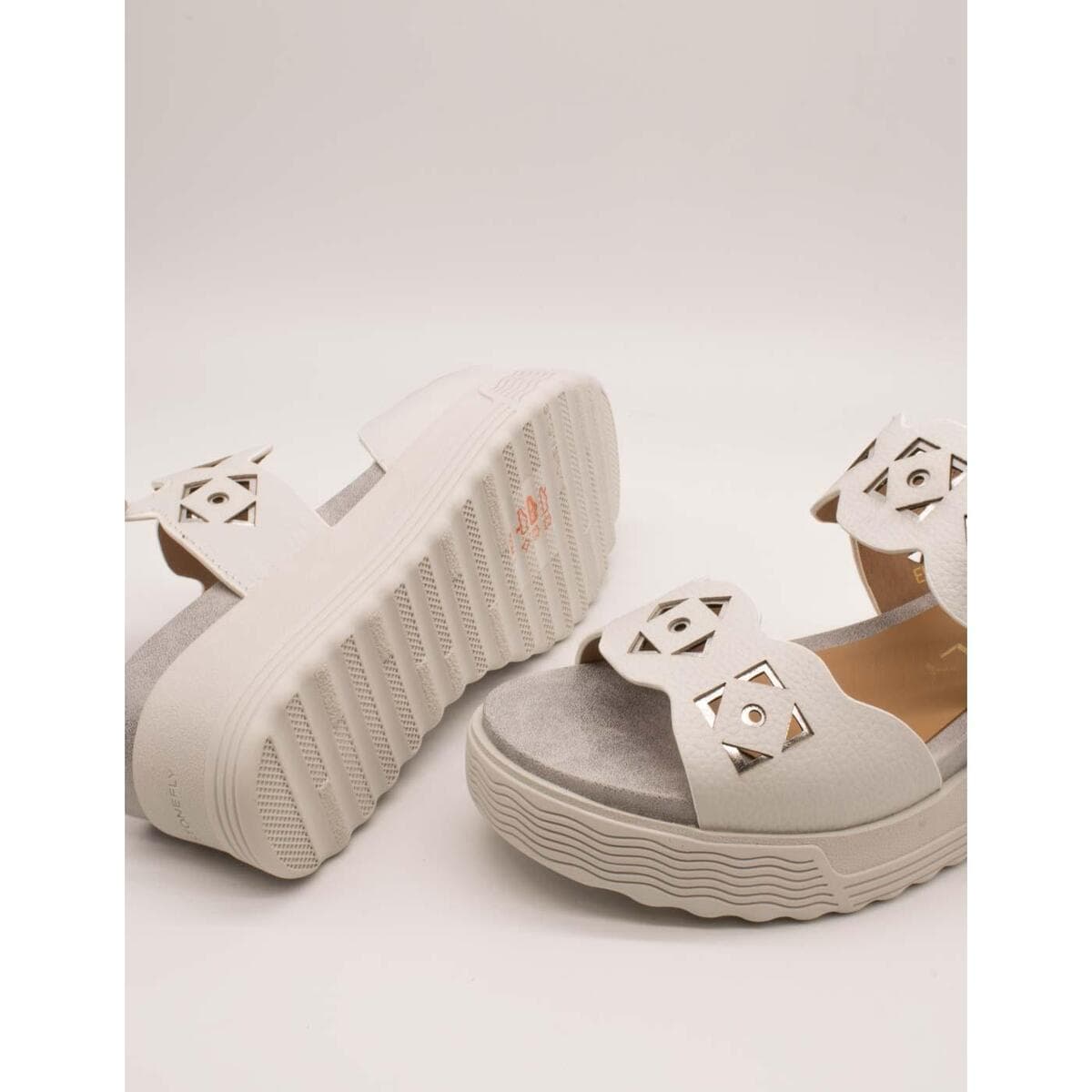Women's Platforms Stonefly White