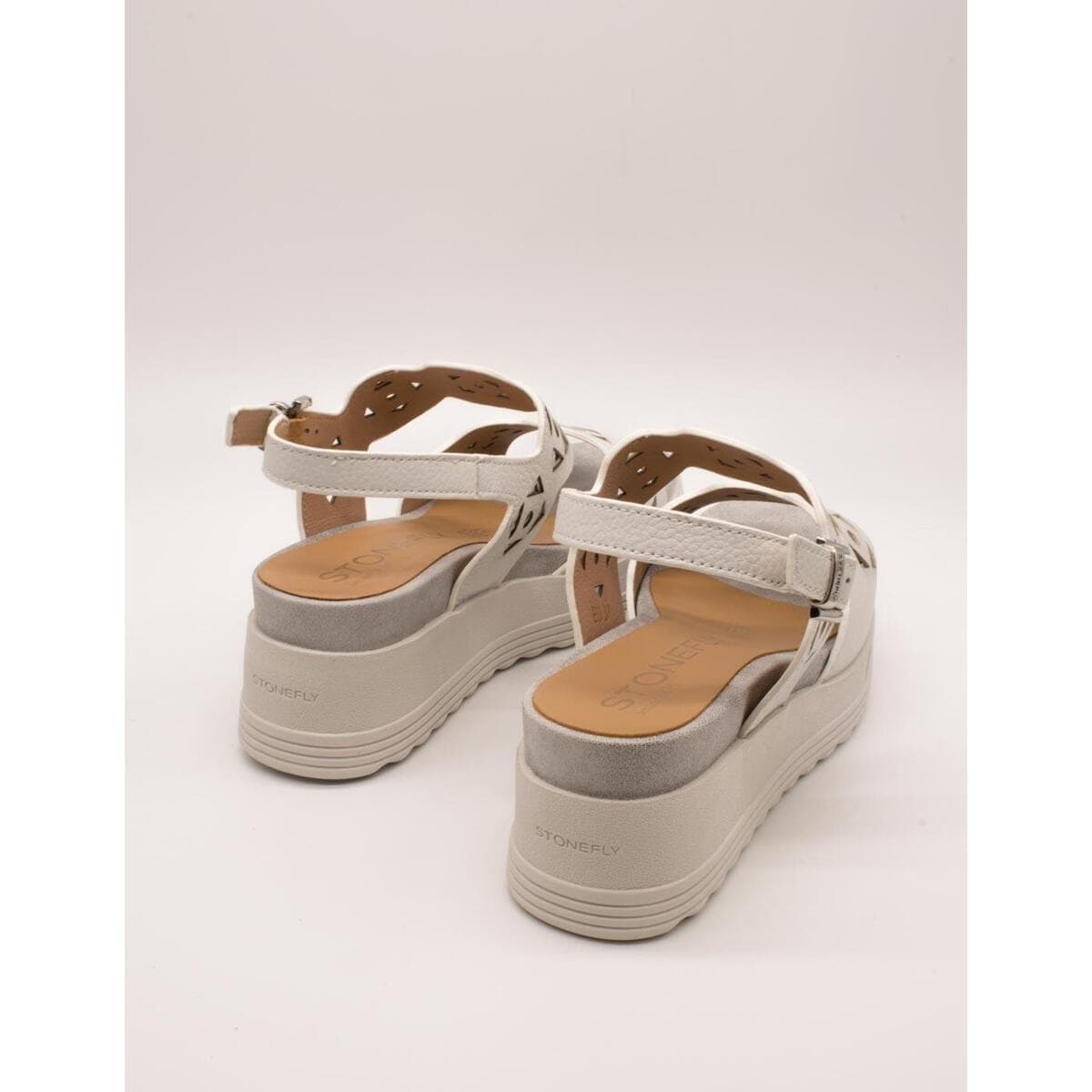 Women's Platforms Stonefly White