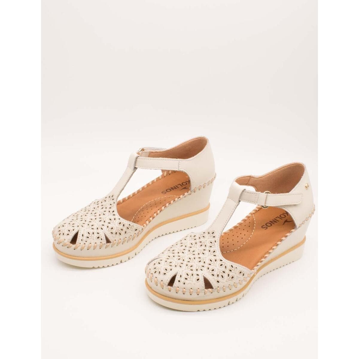 Women's Platforms Pikolinos White