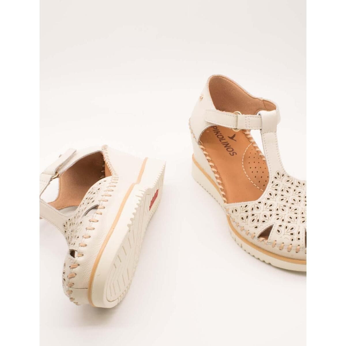 Women's Platforms Pikolinos White
