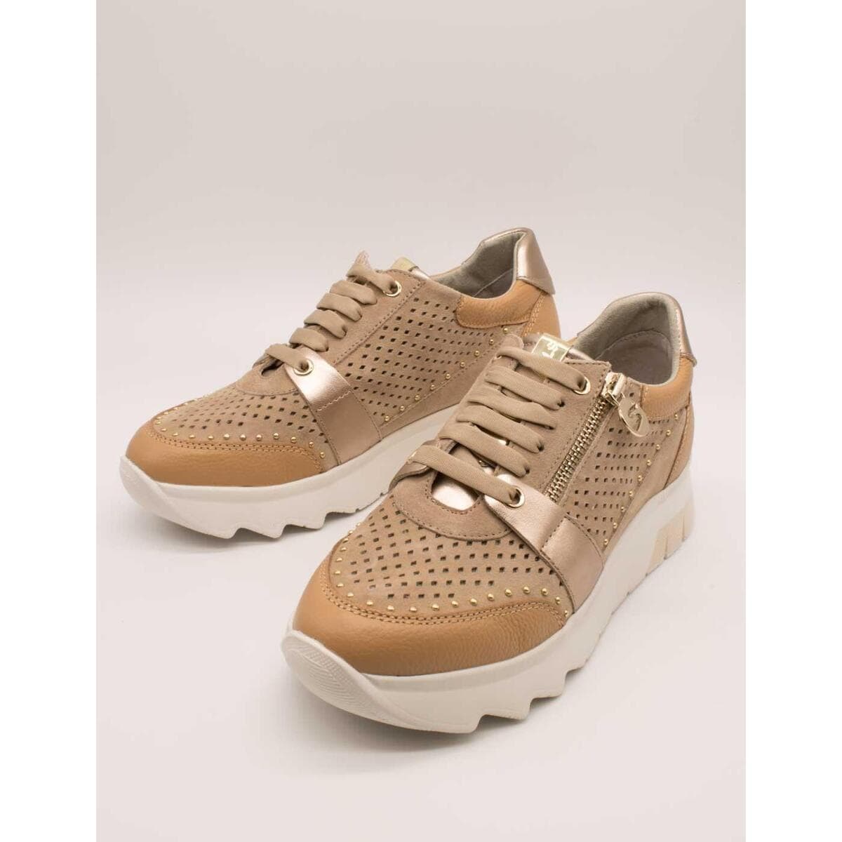 Women's Sneakers Stonefly Beige