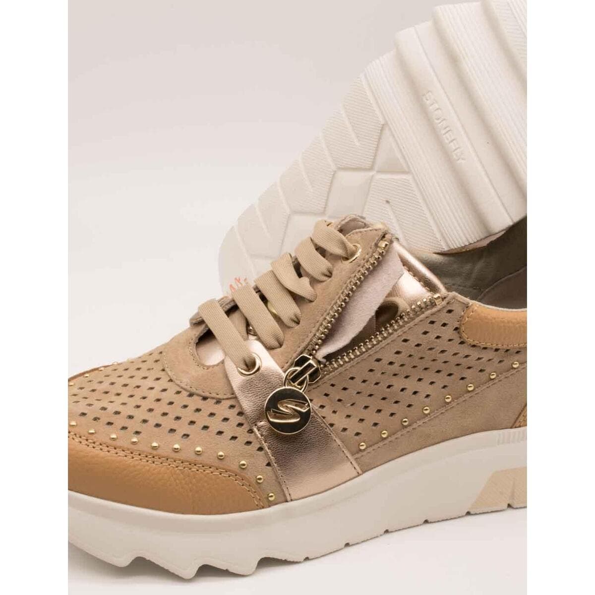 Women's Sneakers Stonefly Beige