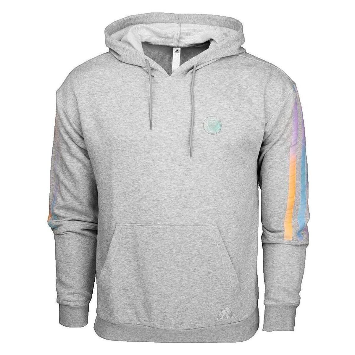 T-shirt με κουκούλα adidas Sweat à capuche Donovan Mitchell gris