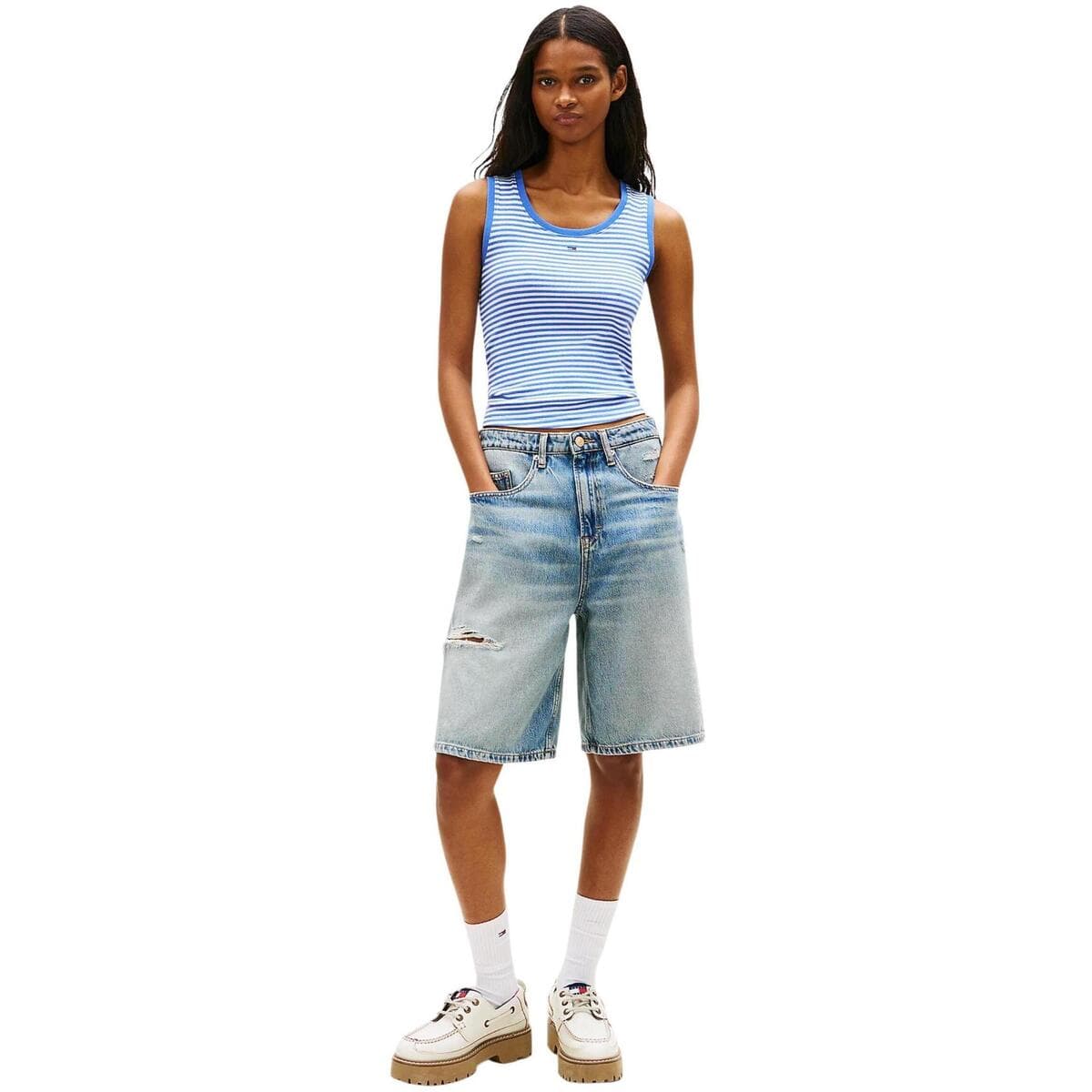 Women's Shorts Tommy Hilfiger Blue