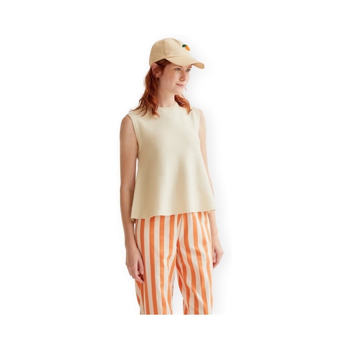 Women's T-Shirts Compania Fantastica Beige