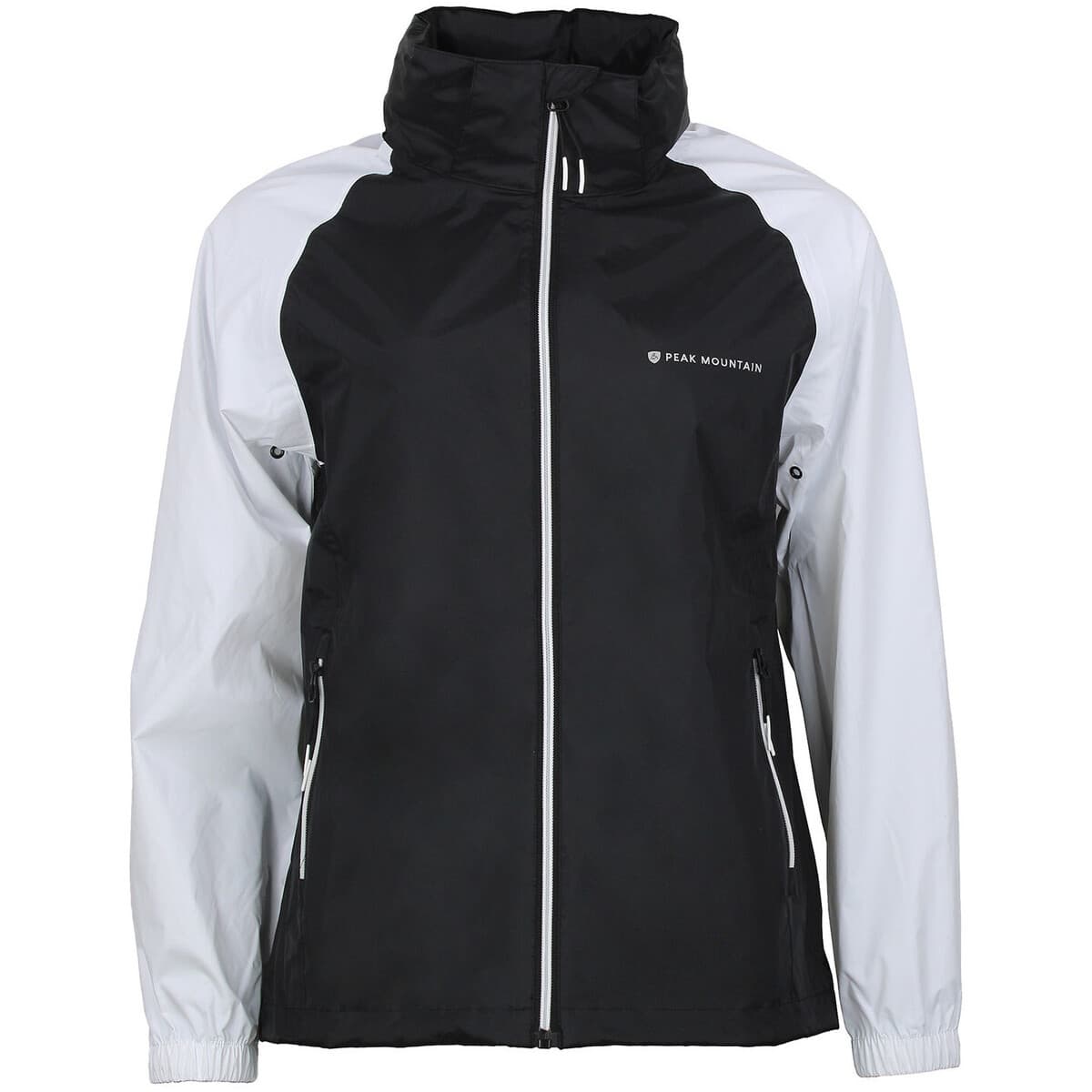Men's Windbreakers Peak Mountain Black