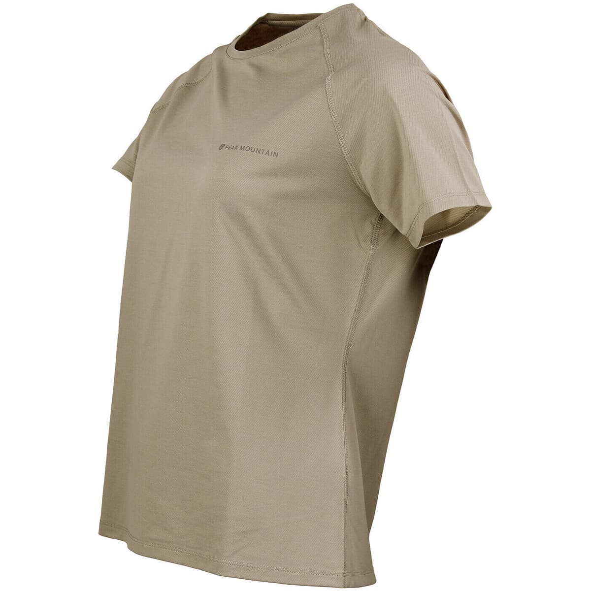 Men's T-Shirts Peak Mountain Beige
