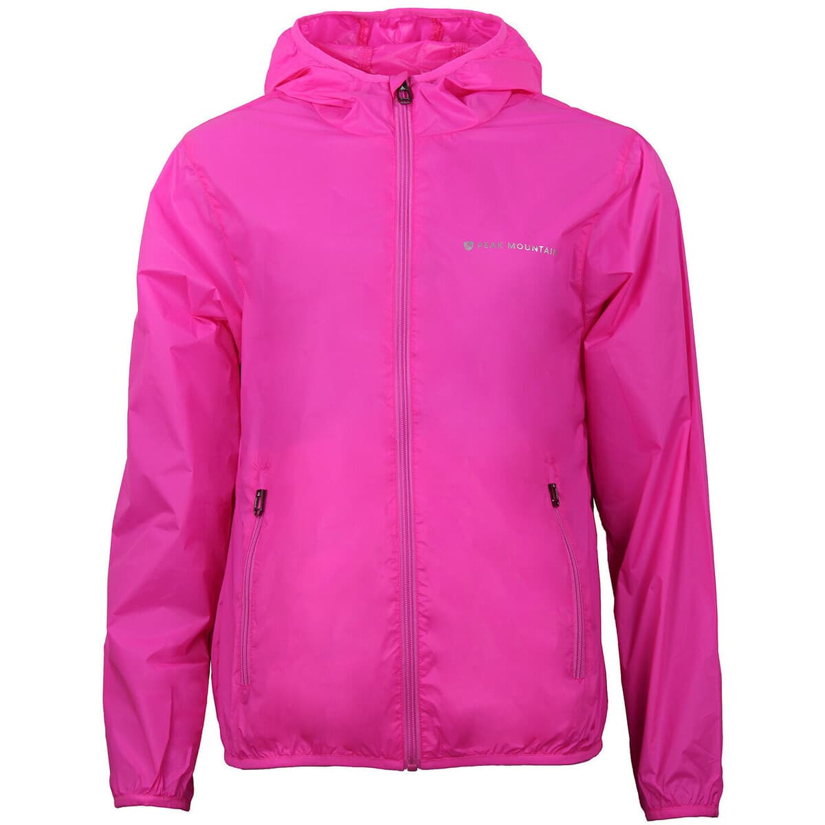 Women's Windbreakers Peak Mountain Pink