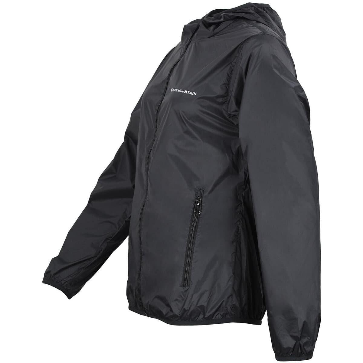Women's Windbreakers Peak Mountain Black