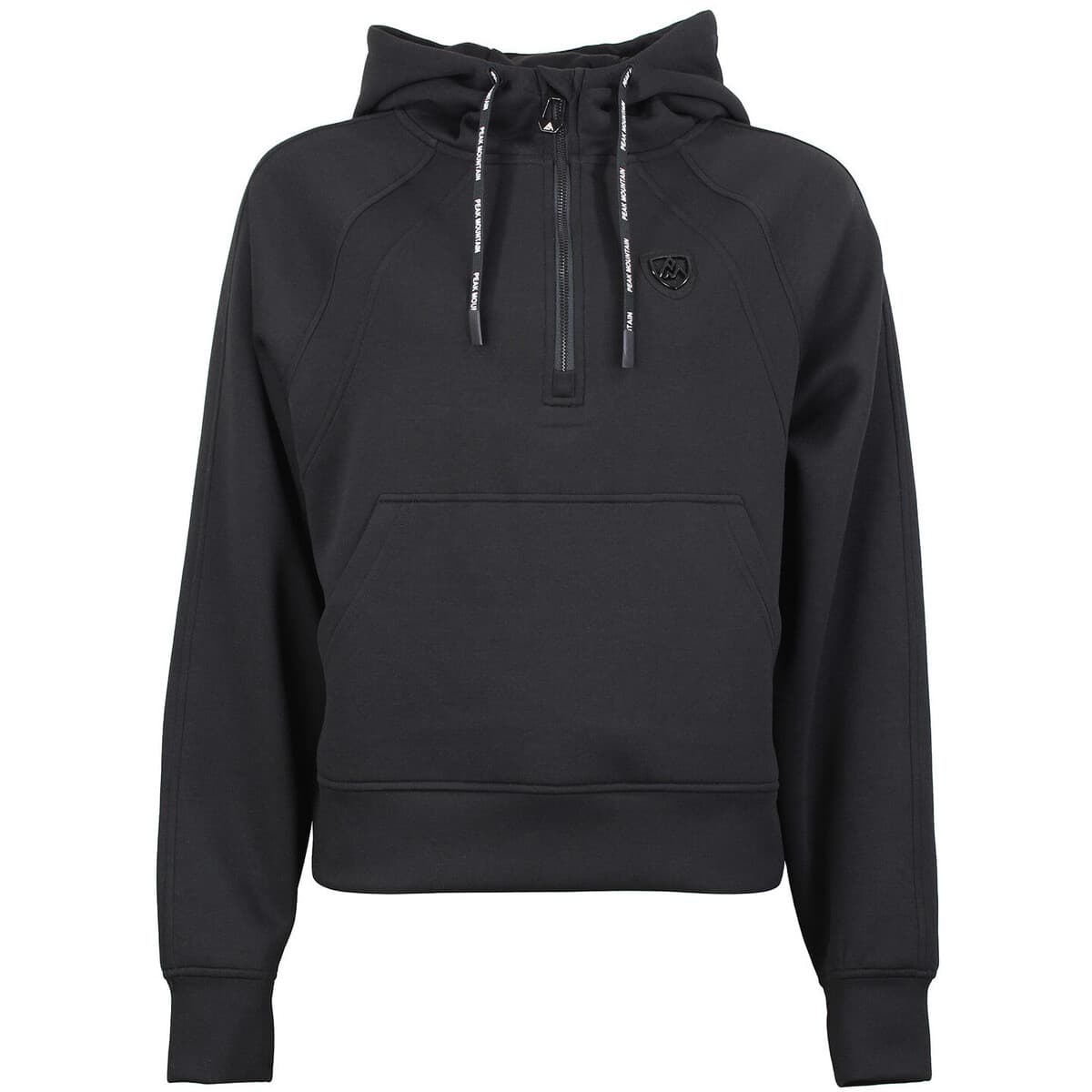 Women's Sweatshirts Peak Mountain Black