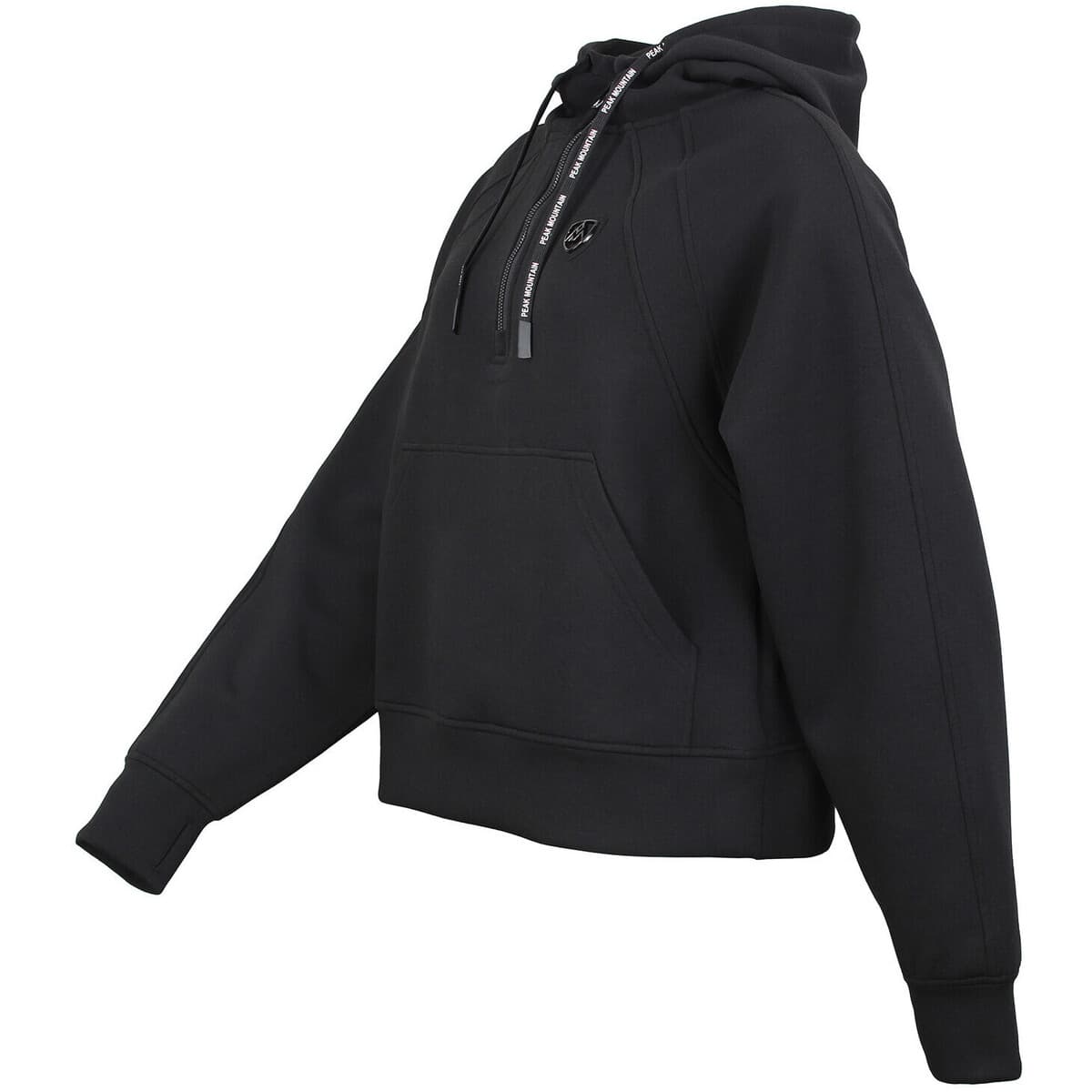 Women's Sweatshirts Peak Mountain Black