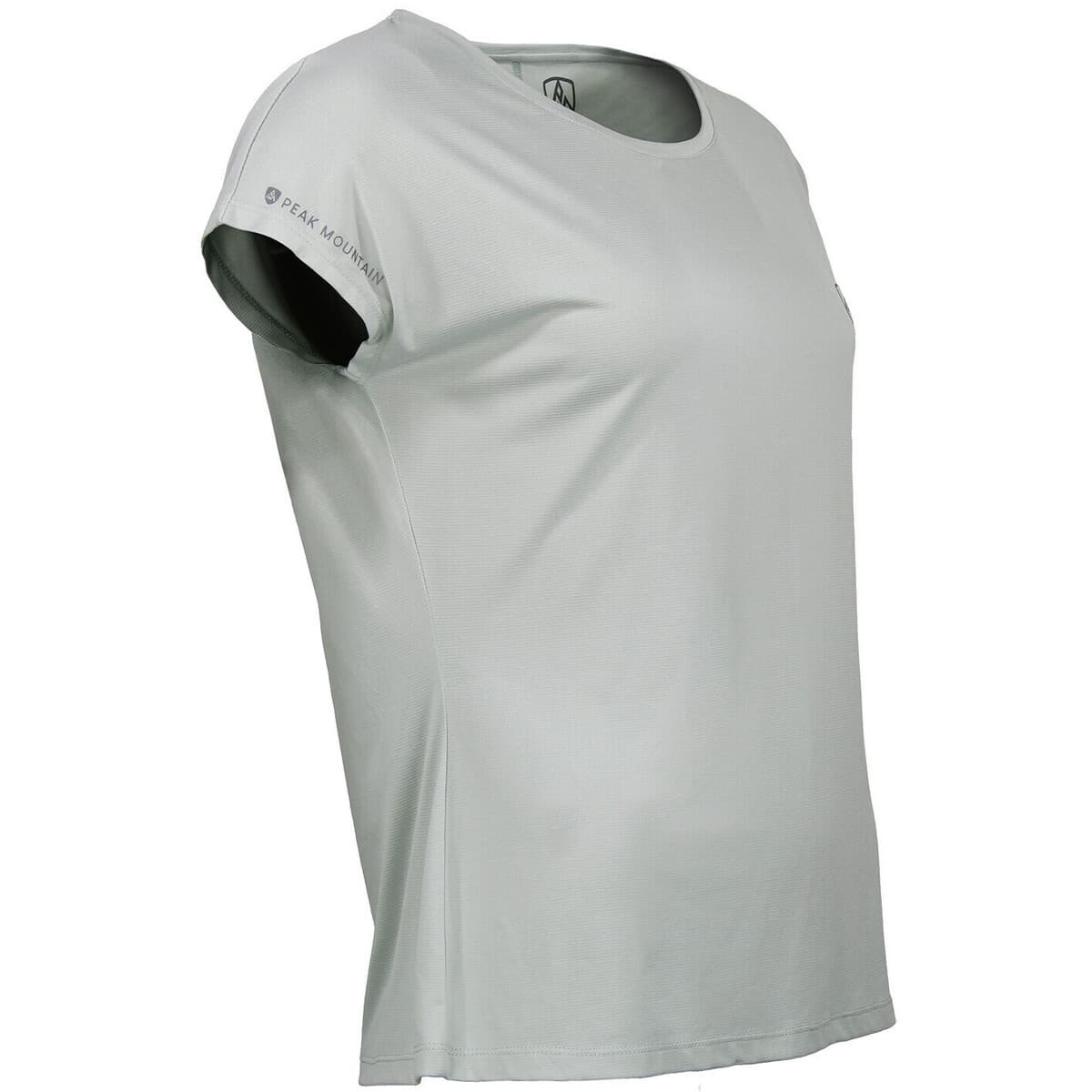 Women's T-Shirts Peak Mountain Gray