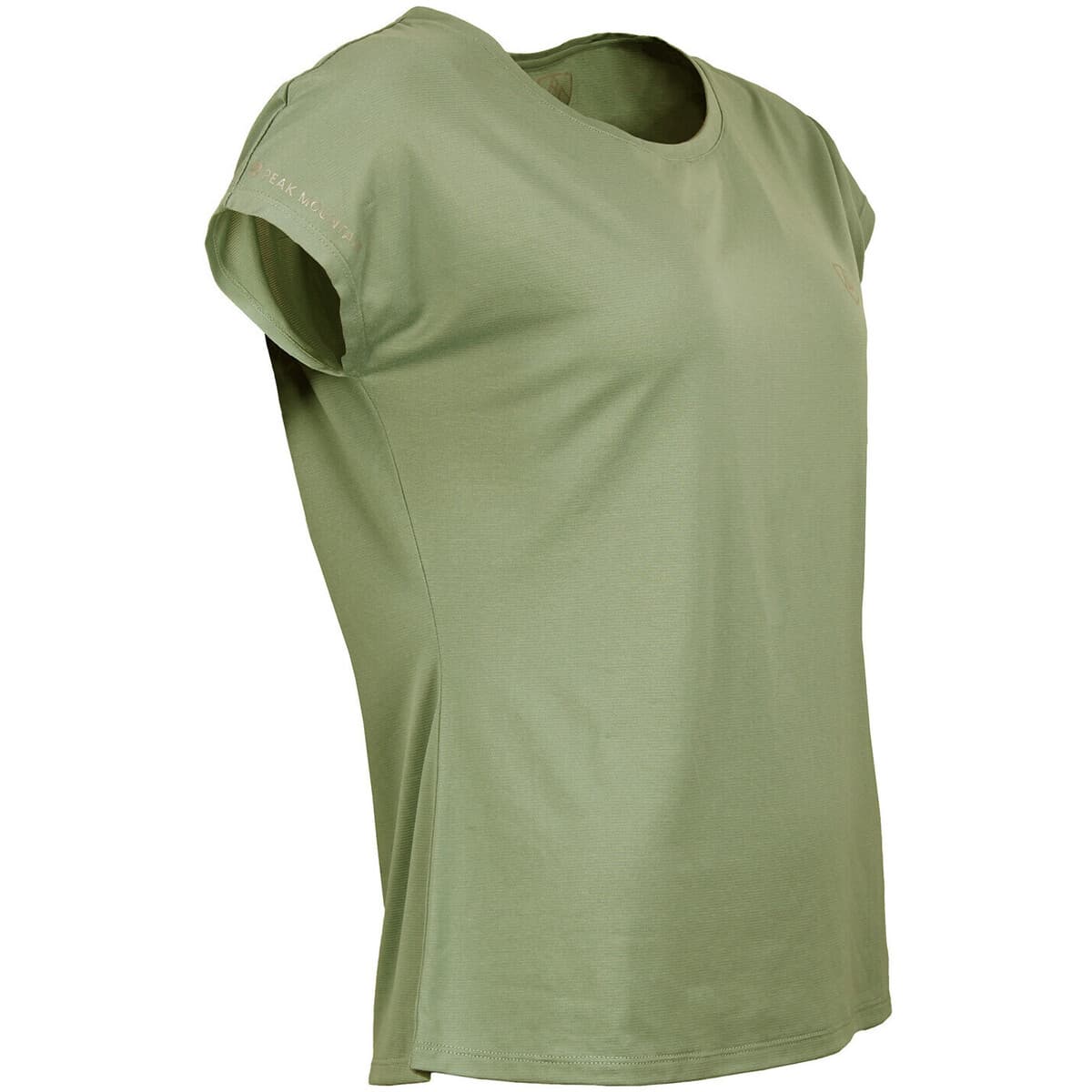 Women's T-Shirts Peak Mountain Khaki