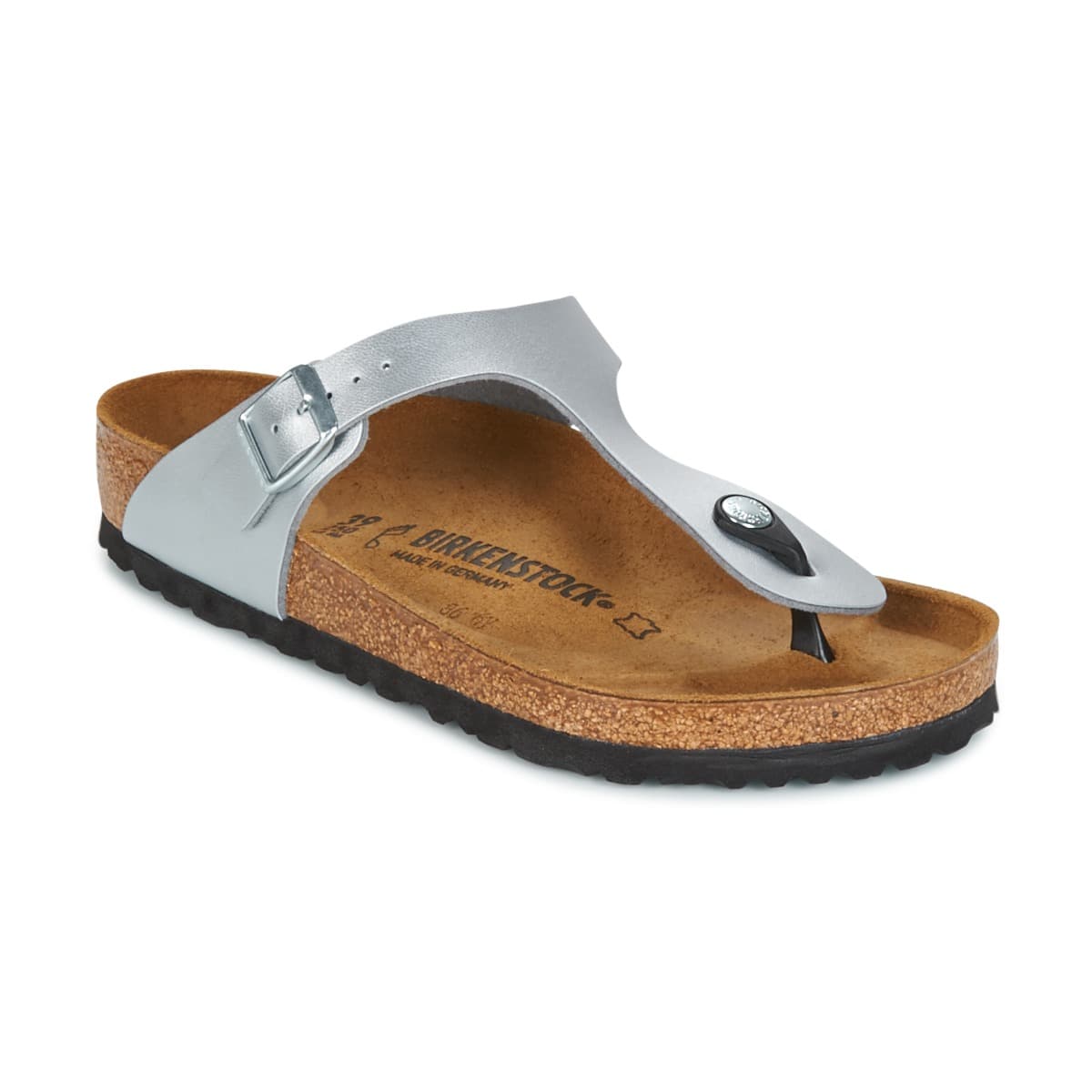 Women's Flip Flops BIRKENSTOCK Silver