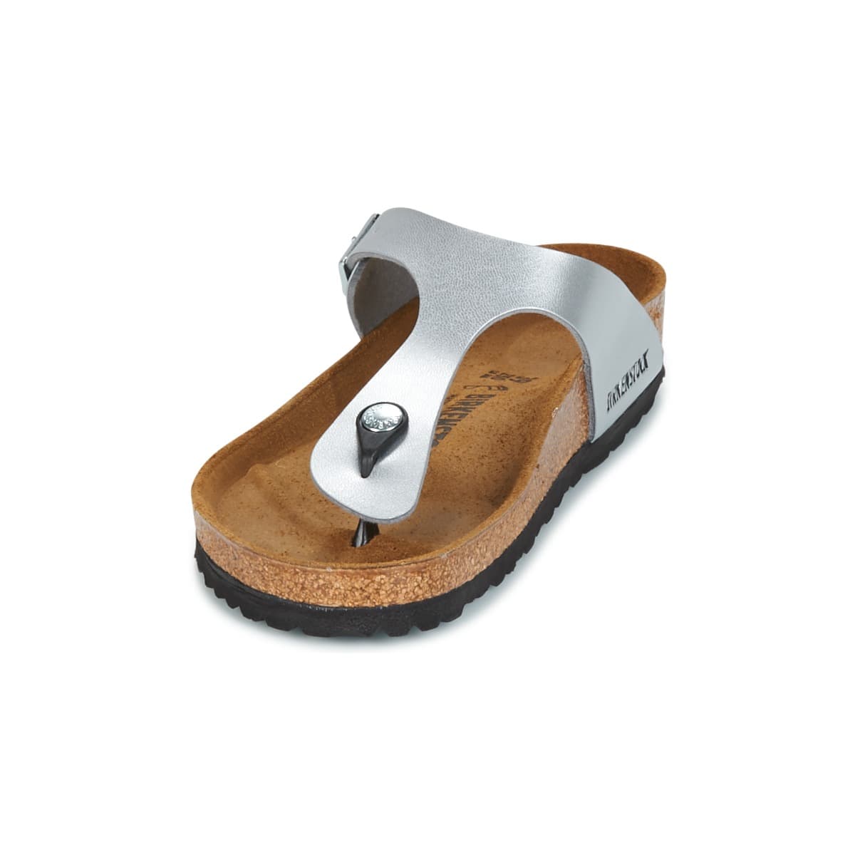 Women's Flip Flops BIRKENSTOCK Silver