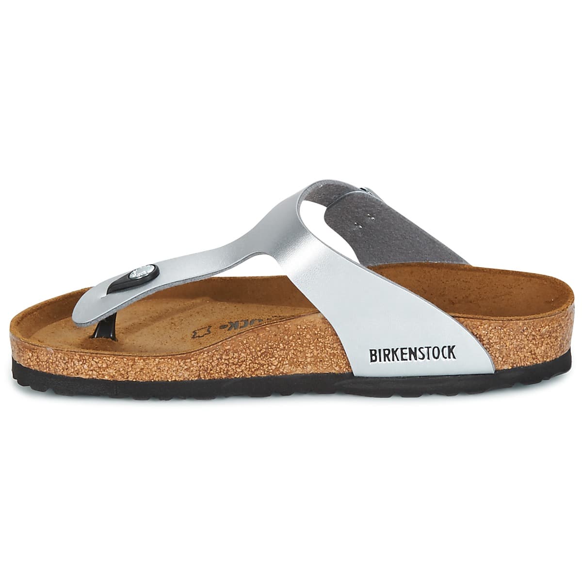 Women's Flip Flops BIRKENSTOCK Silver