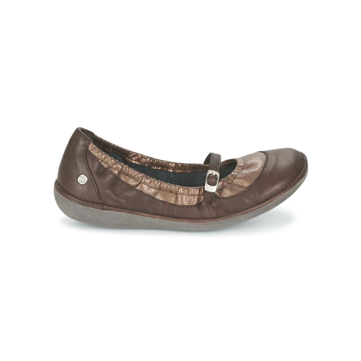 Women's Ballet Flats TBS Brown