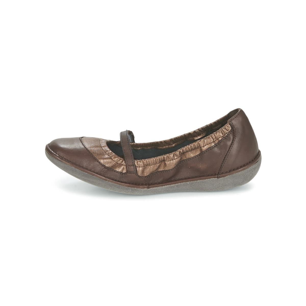 Women's Ballet Flats TBS Brown