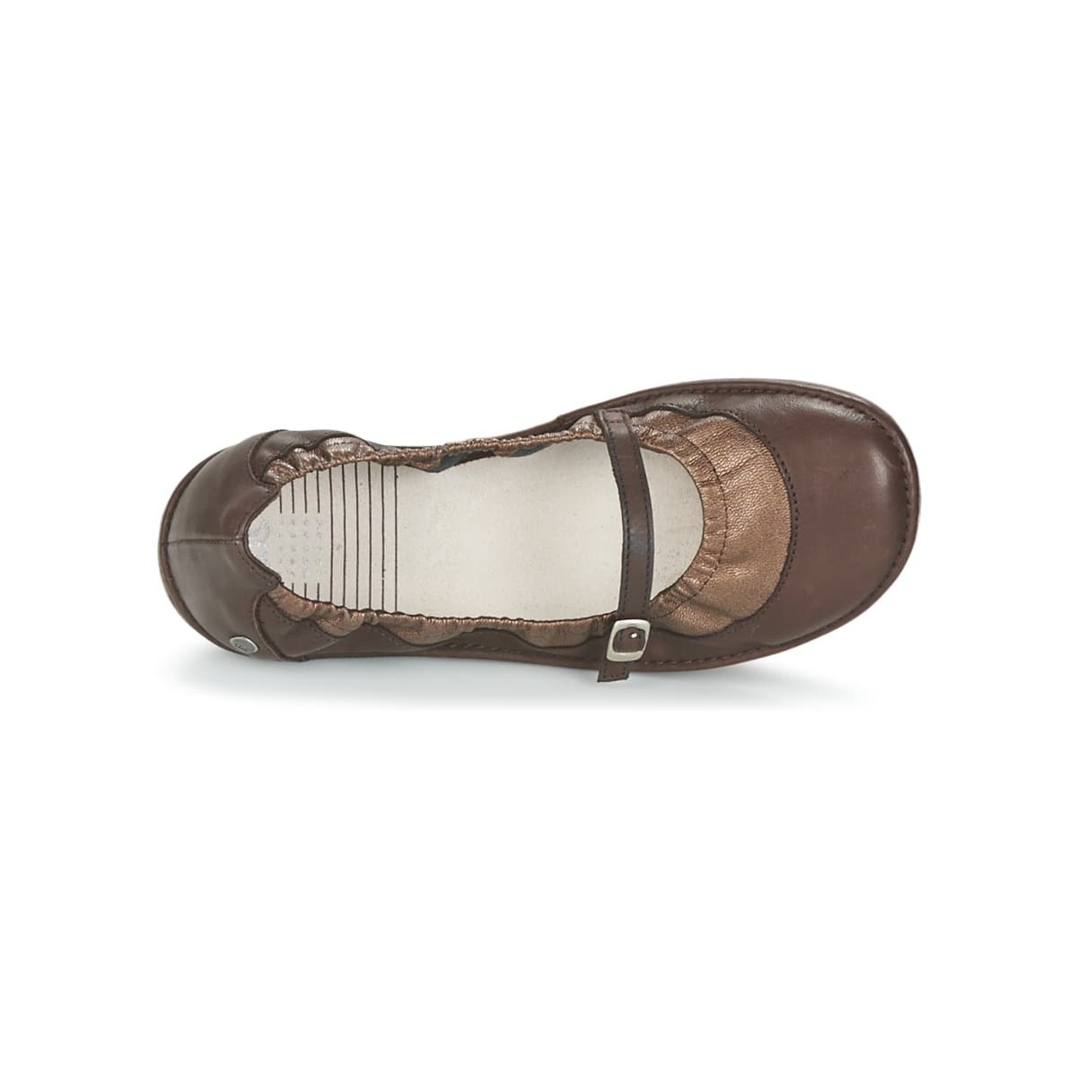 Women's Ballet Flats TBS Brown