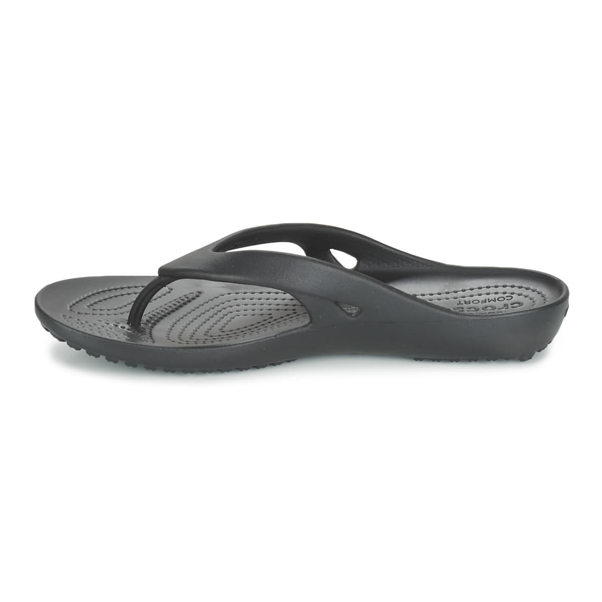 Women's Flip Flops Crocs Black