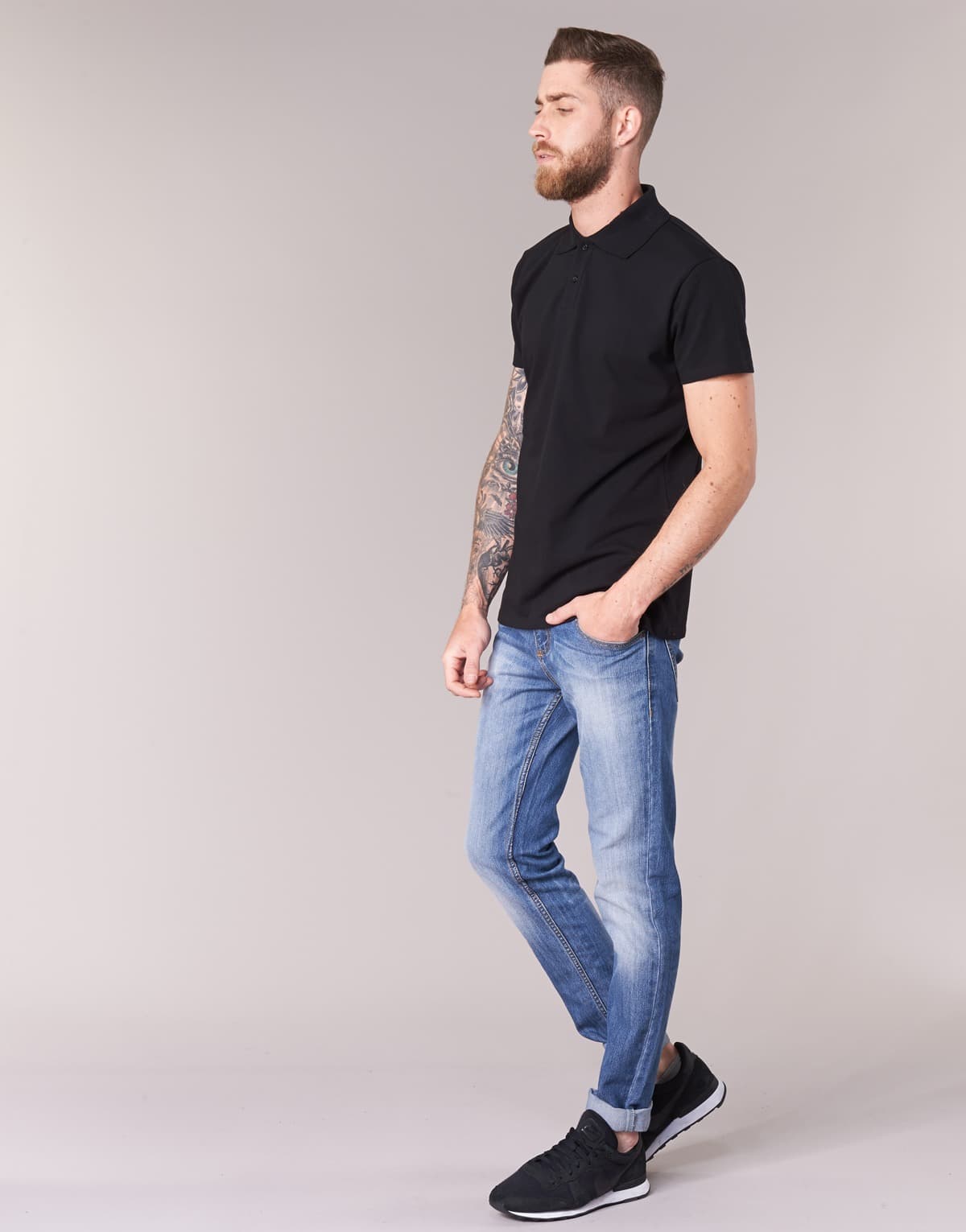 Men's Polo Shirts BOTD Black