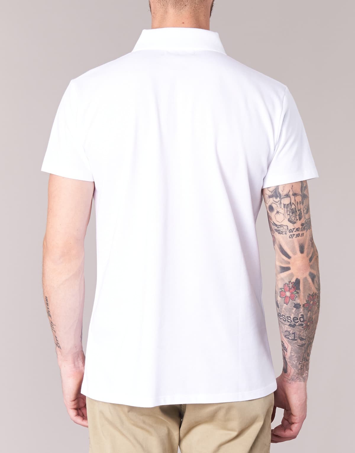 Men's Polo Shirts BOTD White