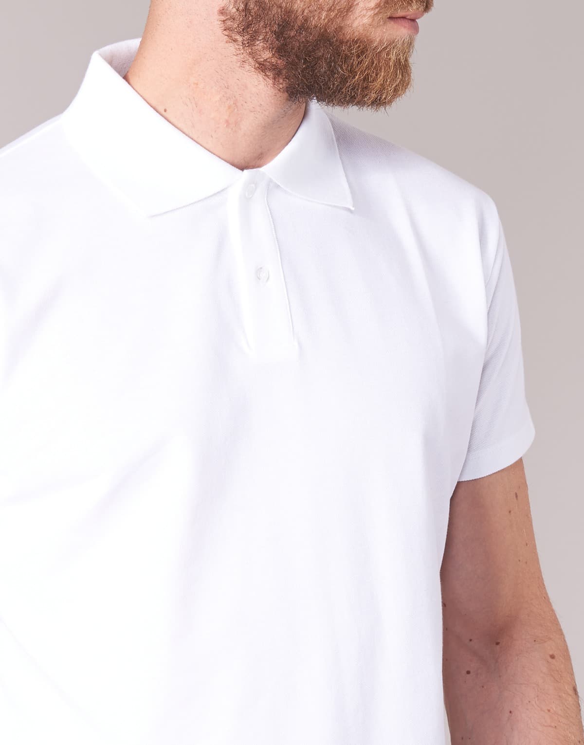 Men's Polo Shirts BOTD White